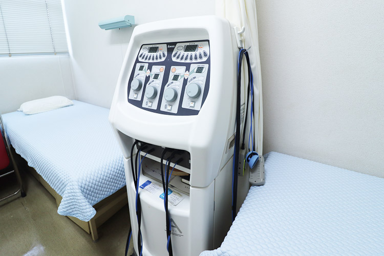 光線療法のリハビリ機器